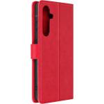 Rote Samsung Galaxy A55 Hüllen Art: Flip Cases mit Insekten-Motiv mit Band 