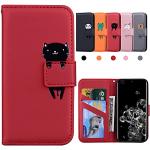 Rote Samsung Galaxy S20 Cases Art: Flip Cases mit Tiermotiv mit Bildern stoßfest 