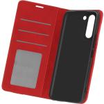 Rote Elegante Samsung Galaxy S21 5G Hüllen Art: Flip Cases 