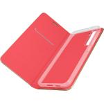 Rote Elegante Forcell Samsung Galaxy S22 Hüllen Art: Flip Cases aus Kunstleder 