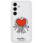 Samsung Galaxy S24 Keith Haring Suit Backcover Transparent Handyhülle