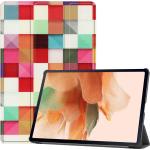 Bunte Samsung Galaxy Tab S7plus Hüllen Art: Flip Cases aus Kunstleder 