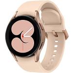 Reduzierte Pinke SAMSUNG Galaxy Watch4 Runde Smartwatches mit GPS mit Bluetooth zum Fitnesstraining 