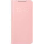 Pinke SAMSUNG Samsung Galaxy S21 5G Hüllen Art: Flip Cases aus Kunststoff 