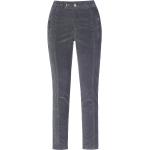 Graue Angels Jeans Samthosen mit Reißverschluss aus Samt maschinenwaschbar für Damen Größe M 