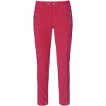 Pinke Angels Jeans Samthosen mit Reißverschluss aus Samt maschinenwaschbar für Damen Größe L 