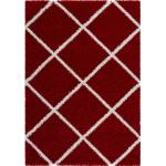 Reduzierte Rote SANAT HALI Hochflorteppiche aus Textil 200x290 