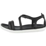 Schwarze Ecco Simpil Nachhaltige Sandalen Größe 40 für den für den Sommer 