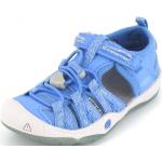 Reduzierte Blaue Keen Outdoor-Sandalen mit Klettverschluss aus Gummi für Kinder Größe 28 für den für den Sommer 