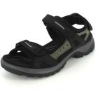 Reduzierte Schwarze Ecco Offroad Nachhaltige Outdoor-Sandalen Leicht für Damen Größe 36 mit Absatzhöhe bis 3cm für den für den Sommer 