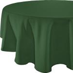 Grüne Unifarbene Sander Runde eckige Tischdecken 170 cm aus Textil 