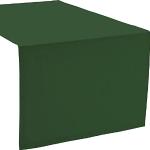 Grüne Sander Tischläufer aus Polyester maschinenwaschbar 