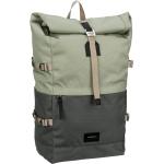 Sandqvist Laptoprucksack Bernt Rolltop Backpack Multi Dew Green/Night Grey (20 Liter)