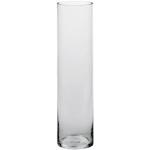 Sandra Rich Glas Vase 'Cyli' Höhe ca. 30 cm, Ø 10 cm (1 Stück)