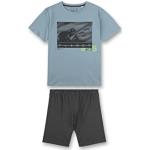 Reduzierte Blaue Sportliche Sanetta Kinderschlafanzüge & Kinderpyjamas aus Jersey für Jungen Größe 140 