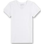 Weiße Halblangärmelige Sanetta Bio Kinderunterhemden für Jungen Größe 152 1-teilig 
