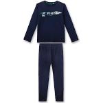 Reduzierte Blaue Sanetta Lange Kinderschlafanzüge für Jungen Größe 164 