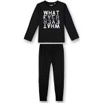 Sanetta Jungen Schlafanzug lang schwarz Pyjamaset,