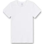 Weiße Halblangärmelige Sanetta Bio Kinderunterhemden für Jungen Größe 116 1-teilig 