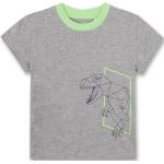 Reduzierte Graue Melierte Sanetta Rundhals-Ausschnitt Printed Shirts für Kinder & Druck-Shirts für Kinder aus Baumwolle für Mädchen Größe 98 