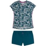 Reduzierte Blaue Sanetta Bio Kurze Kinderschlafanzüge aus Baumwolle für Mädchen Größe 152 für den für den Sommer 