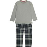 Graue Sanetta Kinderschlafanzüge & Kinderpyjamas für Jungen 