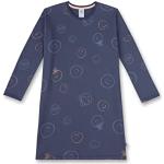 Reduzierte Sanetta Emoji Smiley Bio Kindernachthemden & Kindernachtkleider aus Jersey für Mädchen Größe 92 