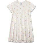 Weiße Kurzärmelige Sanetta Bio Kindernachthemden & Kindernachtkleider für Mädchen Größe 140 