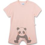 Sanetta Mädchen Overall Schlafanzug kurzBaumwolle Pandabär Rosa