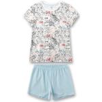 Reduzierte Weiße Sanetta Bio Kinderschlafanzüge & Kinderpyjamas für Mädchen Größe 164 