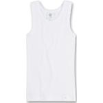 Weiße Sanetta Bio Kinderunterhemden für Mädchen Größe 176 1-teilig 