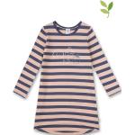 Reduzierte Pinke Gestreifte Sanetta Bio Kindernachthemden & Kindernachtkleider aus Baumwolle für Mädchen Größe 116 
