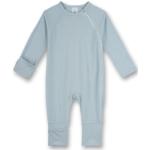 Blaue Sanetta Kinderschlafoveralls mit Reißverschluss aus Wolle maschinenwaschbar für Jungen Größe 104 