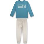Reduzierte Blaue Sanetta Bio Kinderschlafanzüge & Kinderpyjamas aus Baumwolle für Jungen Größe 164 