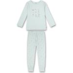 Reduzierte Hellblaue Sanetta Bio Kinderschlafanzüge & Kinderpyjamas aus Baumwolle für Mädchen Größe 128 