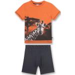 Reduzierte Orange Unifarbene Sanetta Bio Kinderschlafanzüge & Kinderpyjamas aus Baumwolle Größe 92 