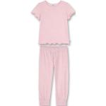 Reduzierte Pinke Sanetta Bio Kinderschlafanzüge & Kinderpyjamas aus Baumwolle für Mädchen Größe 140 