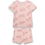 Reduzierte Pinke Sanetta Bio Kinderschlafanzüge & Kinderpyjamas aus Baumwolle für Mädchen Größe 92 