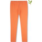 Reduzierte Orange Unifarbene Sanetta Bio Kinderpyjamahosen aus Baumwolle für Mädchen Größe 164 
