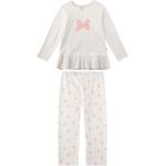 Sanetta Schlafanzug, 2-teilig, Baumwolle, Rüschen für Kinder, grau, 92
