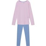 Braune Sanetta Kinderschlafanzüge & Kinderpyjamas aus Baumwolle für Mädchen Größe 140 