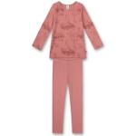 Reduzierte Pinke Sanetta Kinderschlafanzüge & Kinderpyjamas aus Baumwolle maschinenwaschbar für Mädchen Größe 128 