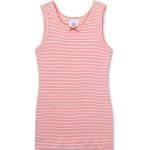 Reduzierte Pinke Gestreifte Sanetta Bio Rundhals-Ausschnitt Kinderunterhemden aus Baumwolle für Mädchen Größe 104 