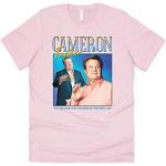 Sanfran Clothing Cam Tucker Hommage Lustige Moderne TV-Show Retro 90er Jahre Mitch Phil Dunphy T-Shirt, hellrosa, M