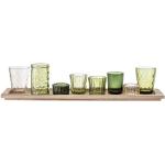 Grüne Moderne Bloomingville Votive Glasserien & Gläsersets 9-teilig 