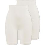 Weiße Sangora Thermo-Unterhosen aus Polyamid für Damen Größe S 