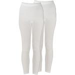 Weiße Sangora Thermo-Unterhosen aus Baumwolle für Damen Größe L 