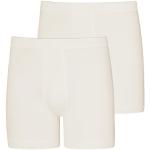 Weiße Sangora Angora-Unterwäsche aus Baumwolle für Herren Größe XL 