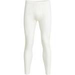 Weiße Sangora Lange Unterhosen aus Baumwollmischung für Herren 
