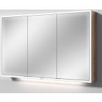 Silberne Moderne Sanipa Spiegelschränke aus Eiche LED beleuchtet Höhe 100-150cm 